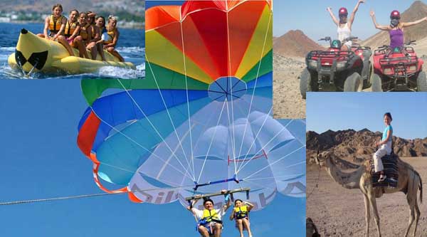 Water sports and safari excursion