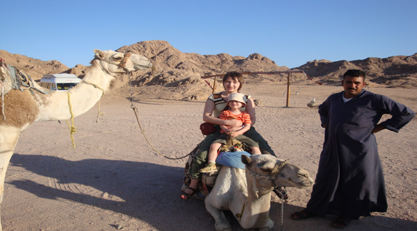 Camel riding excursion in Sharm el Sheikh
