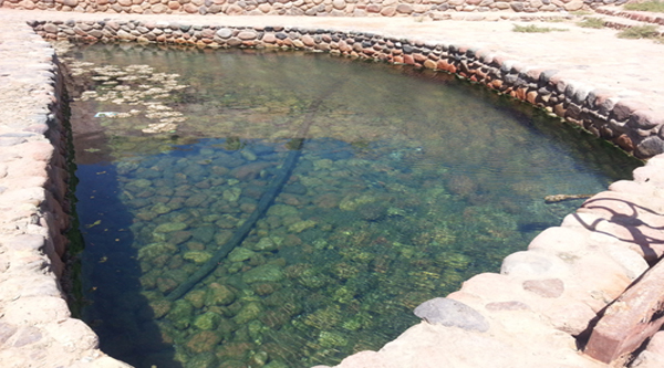 
Warm springs of Moses bath