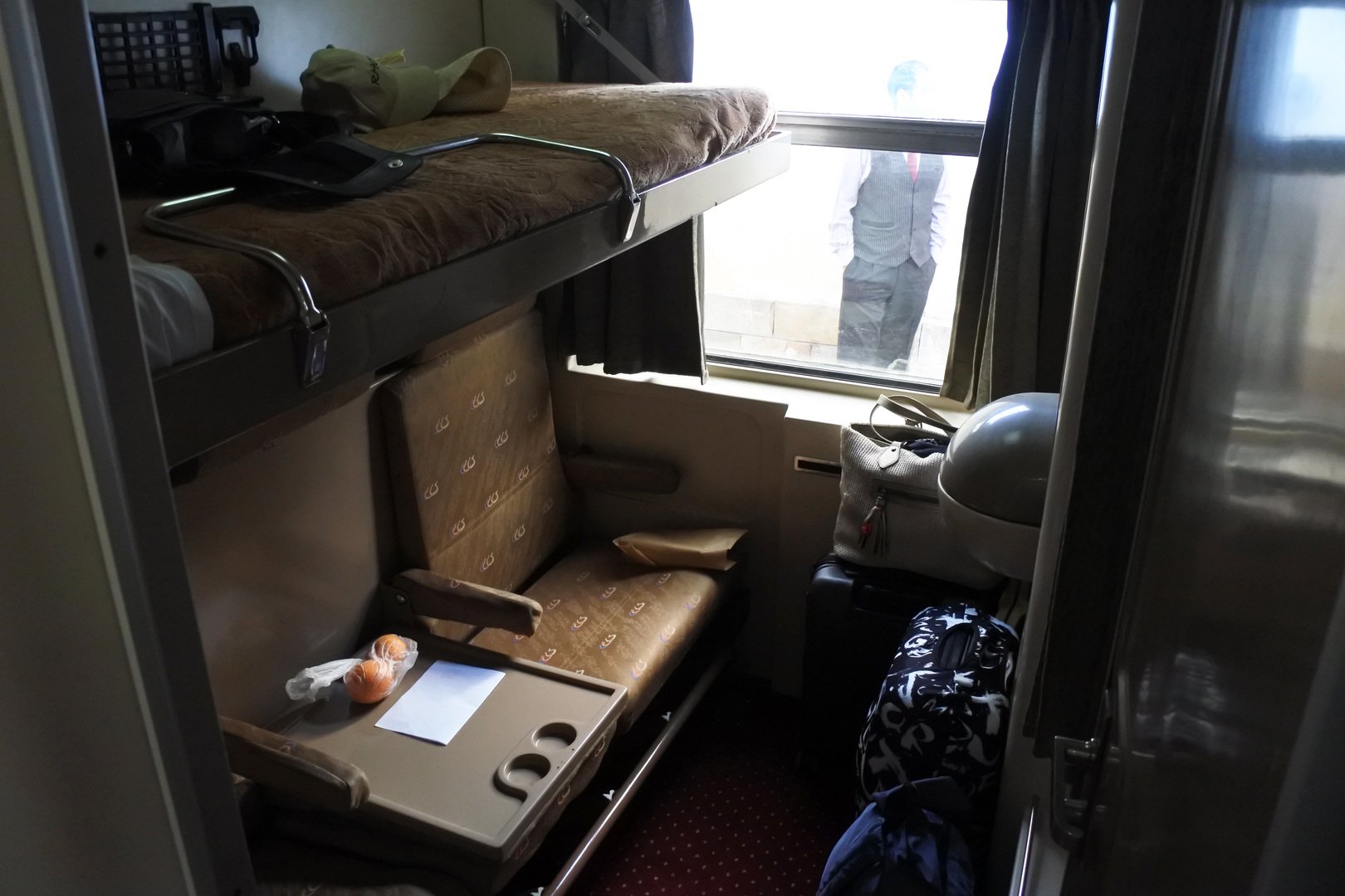 
Night sleeper train Luxor to Cairo