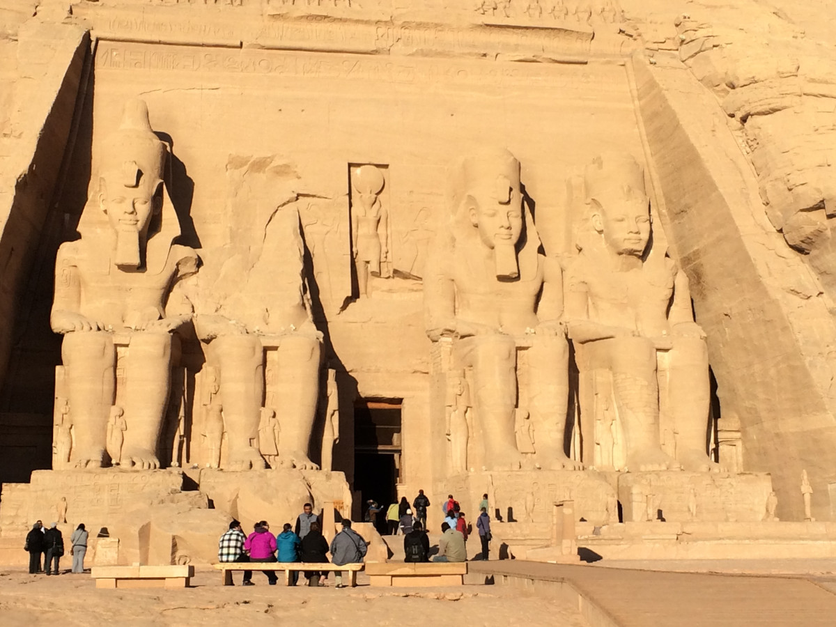 Great Temple of Ramses the 2nd at Abu Simbel