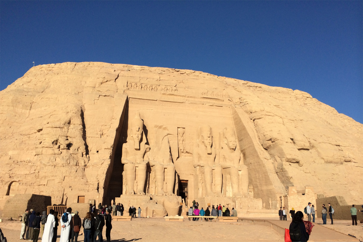 Ramses II temple at Abu Simbel