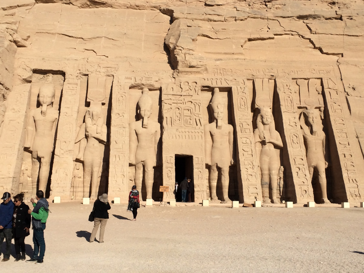 
Nefertari temple at Abu Simbel
