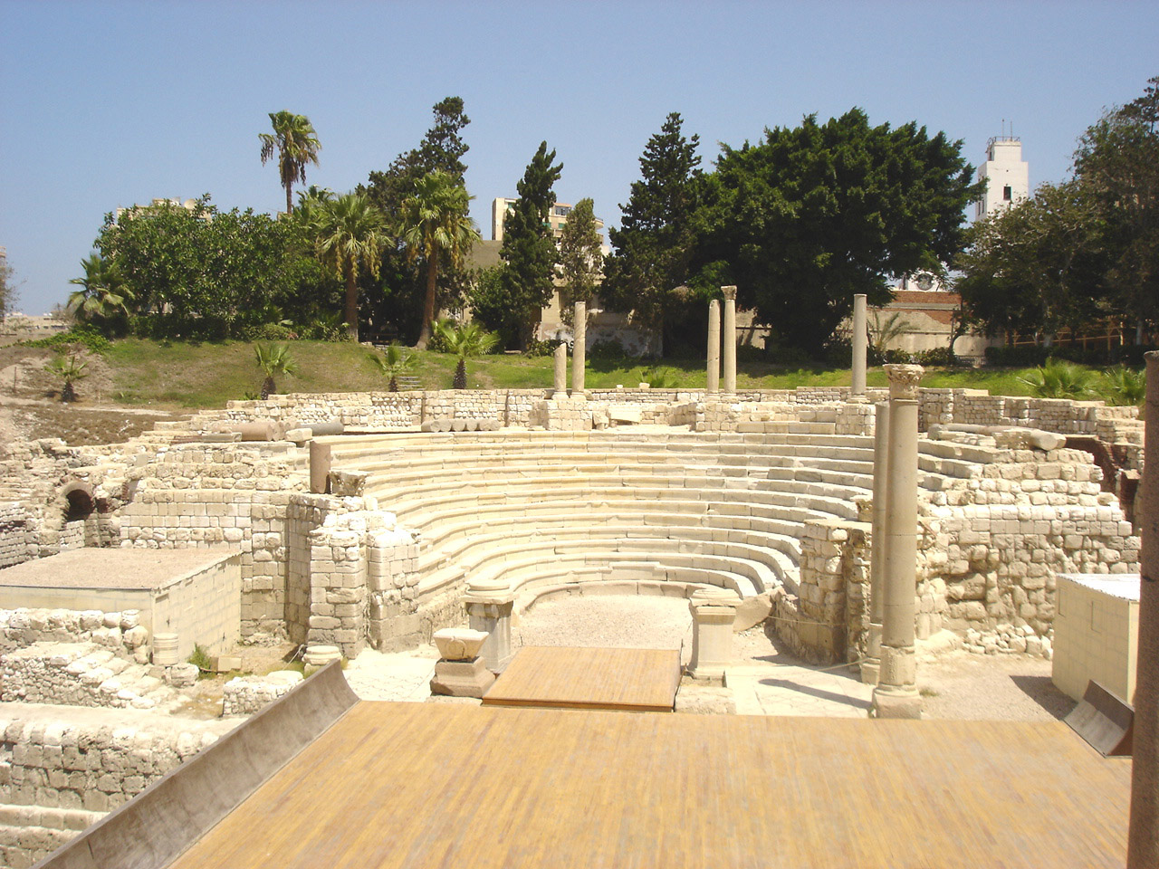 Amphithéâtre romain d'Alexandrie 