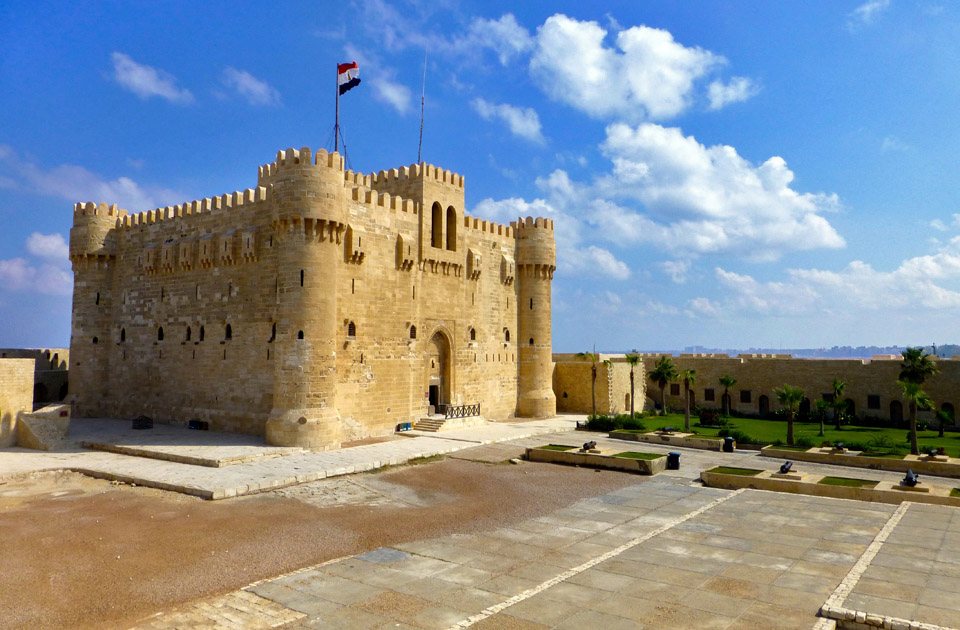 View over the Citadel of Qaitbay