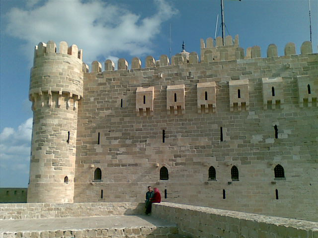 
Catacumbas bajo la ciudadela de Qaitbay