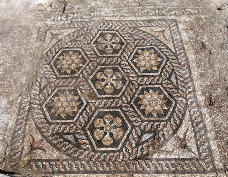 
Nuovo mosaico nell'anfiteatro romano