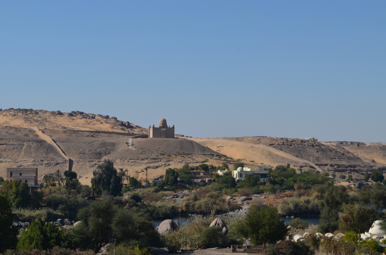 Mausoleum of Aga Khan at Aswan