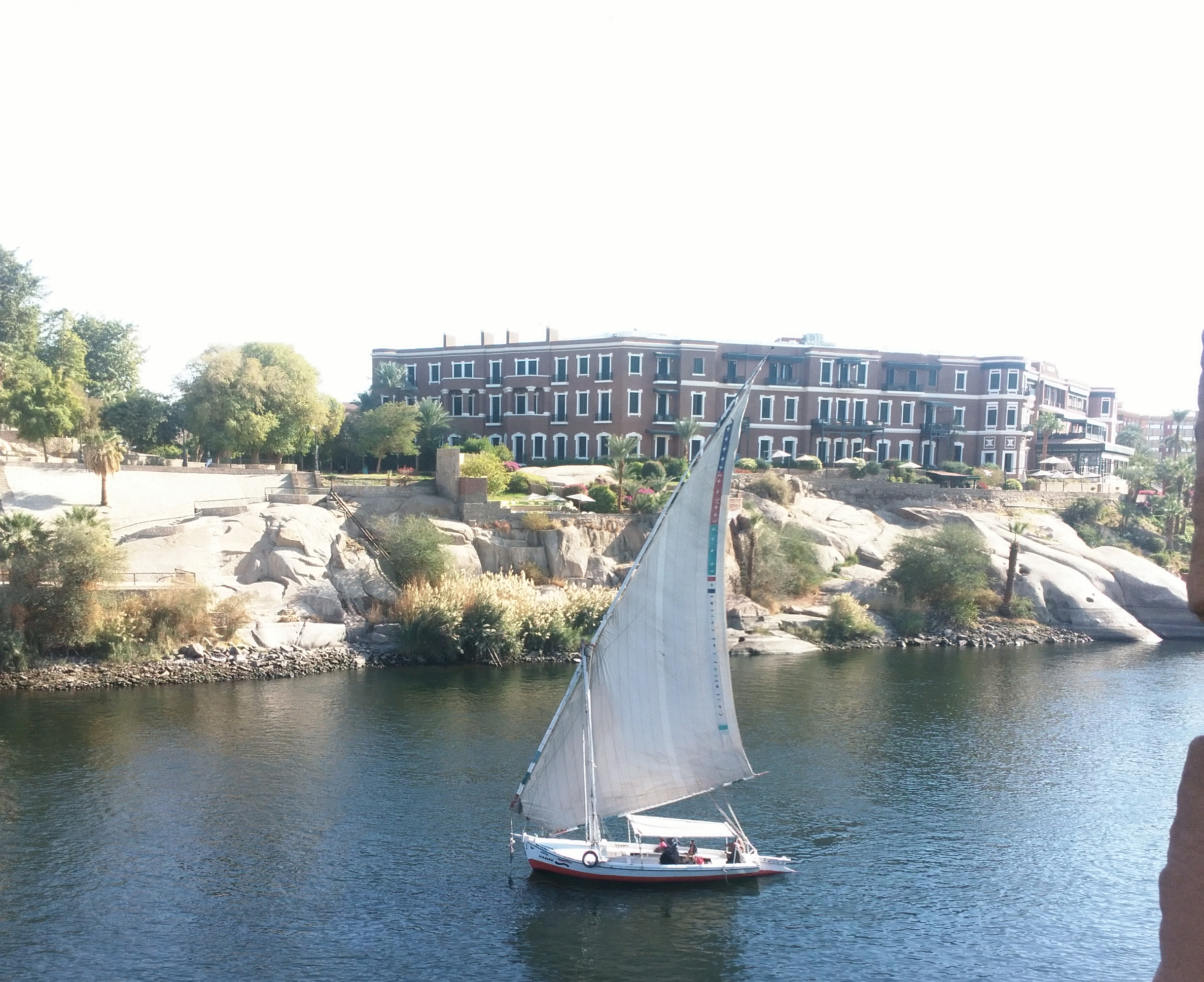 Nile felucca ride in Aswan