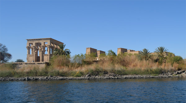 Sulla strada per Philae Island, Aswan 