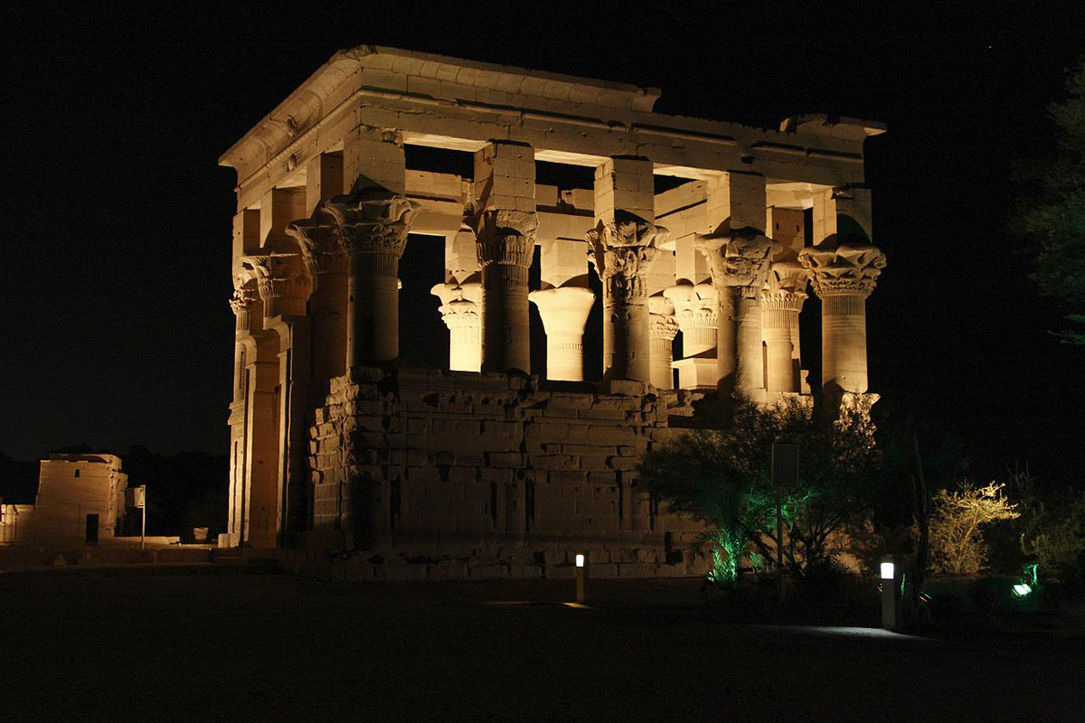 
Espectáculo de luz y sonido en el Templo Philae