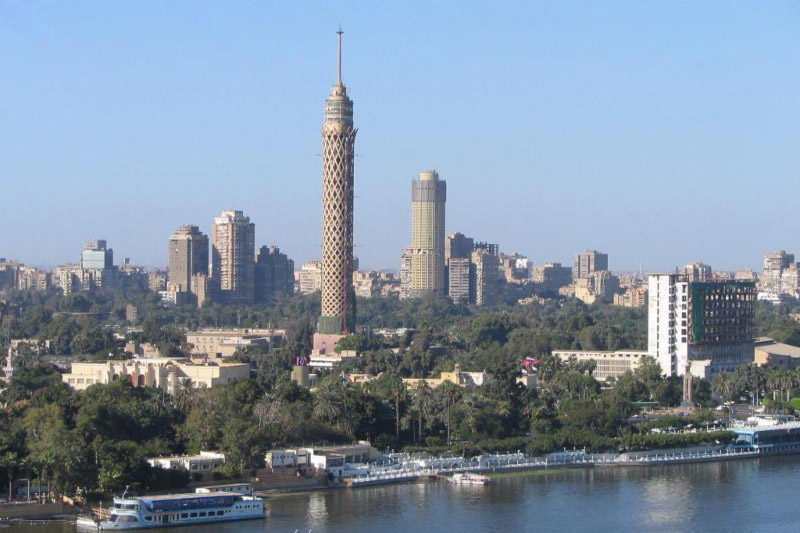 Vista de la ciudad de el Cairo