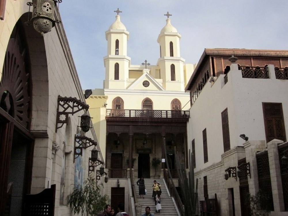 Iglesia colgante, El Cairo antiguo