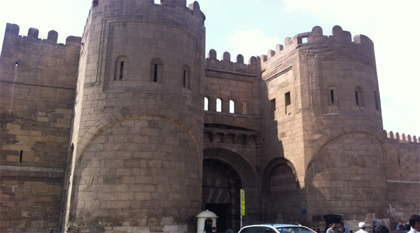 Bab al Futuh, puerta de la ciudad de El Cairo