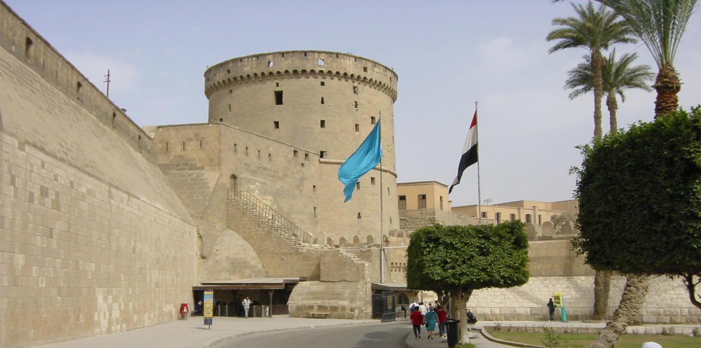 
Torres de la ciudadela de Saladino en el Cairo