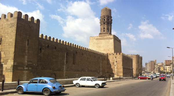 
Wall of ancient Cairo city