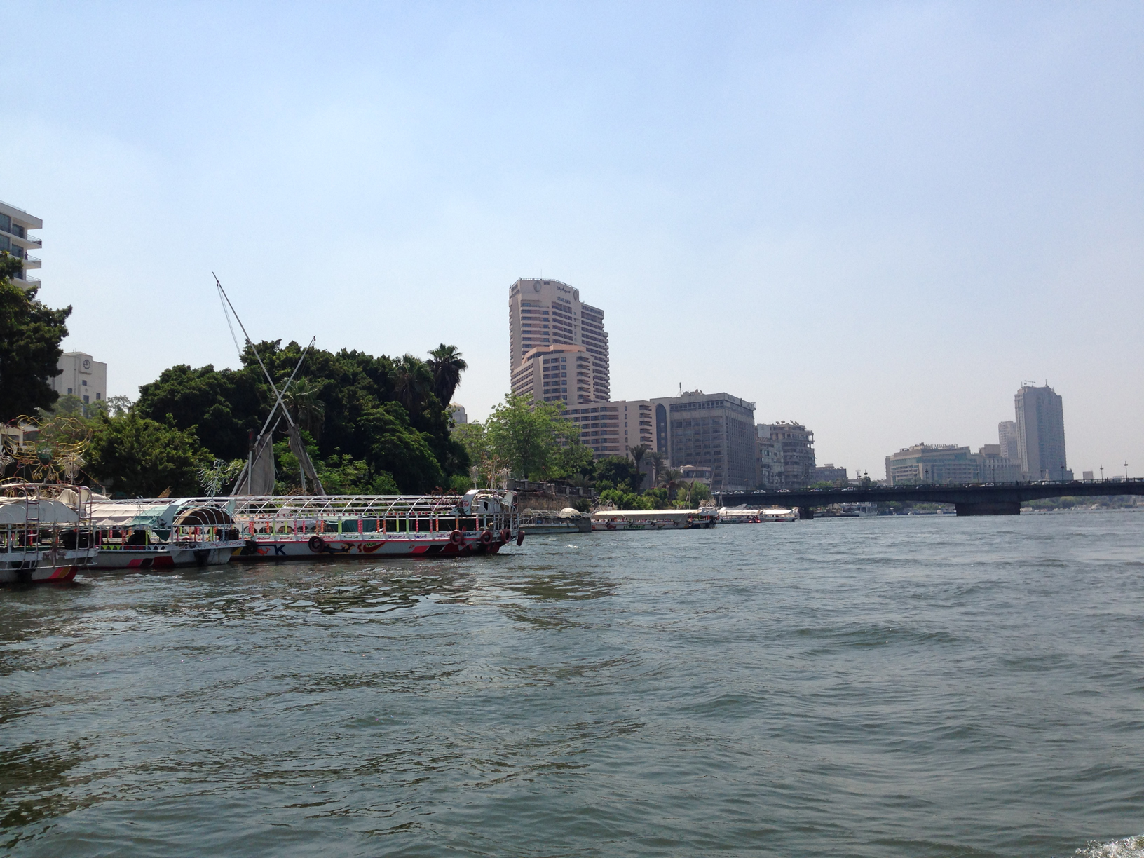 The River Nile in Cairo.