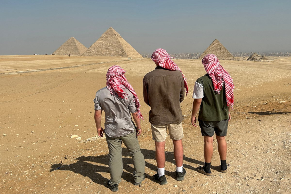 Excursion dans les pyramides égyptiennes 