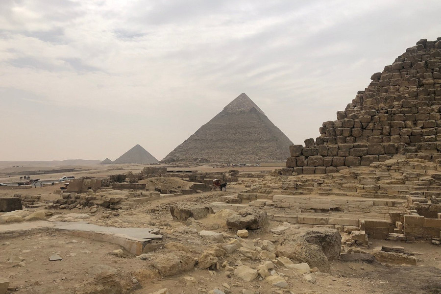 Visite des pyramides égyptiennes au Caire 