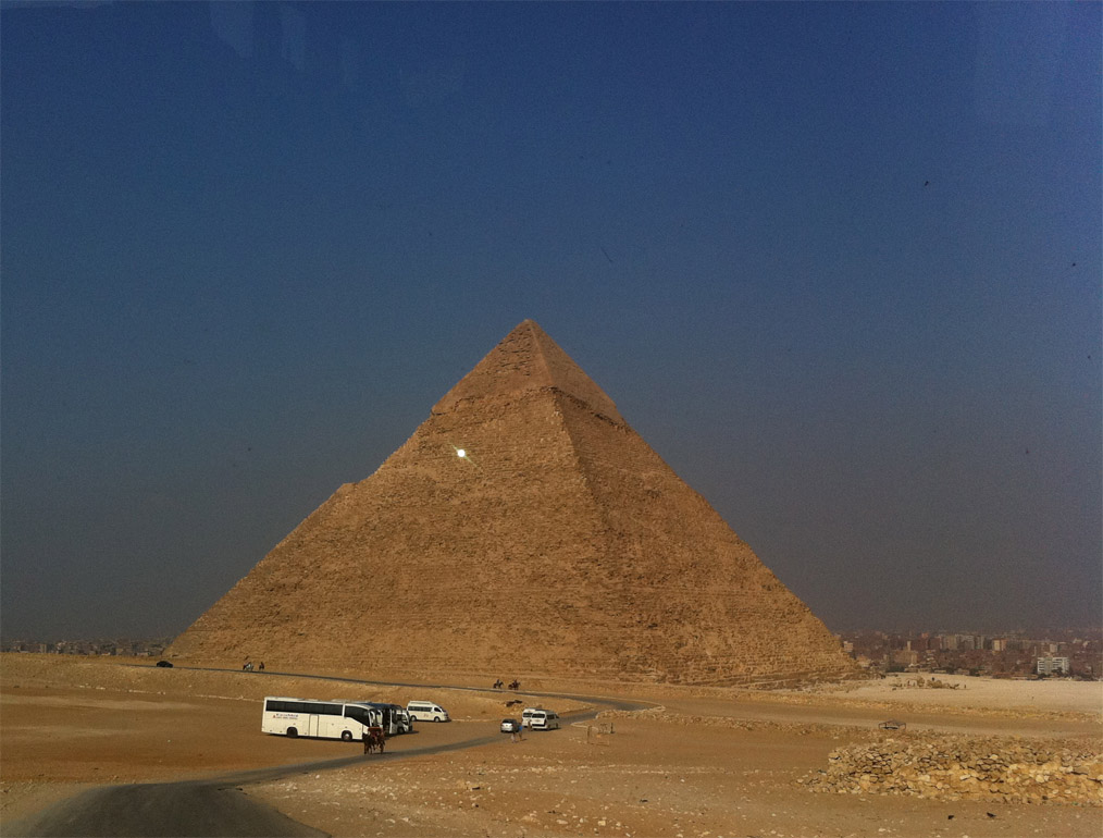 
La pirámide de Kephren