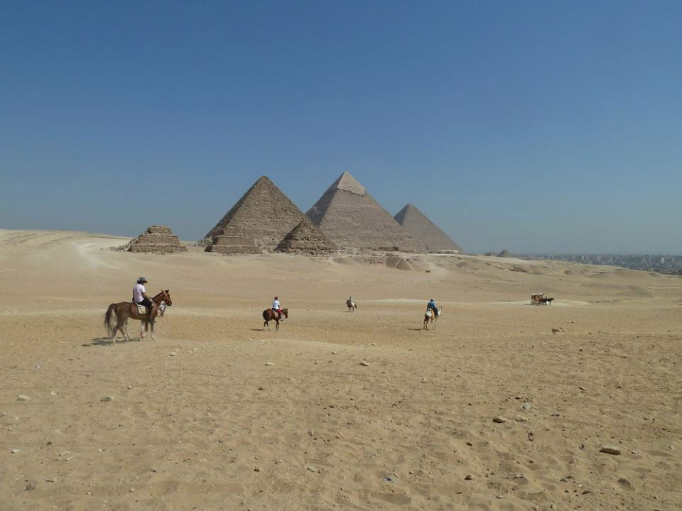 Horse riding tour at the Pyramids