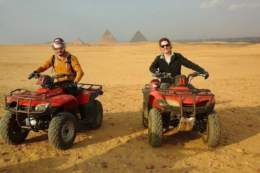 
Quad biking excursion at the pyramids