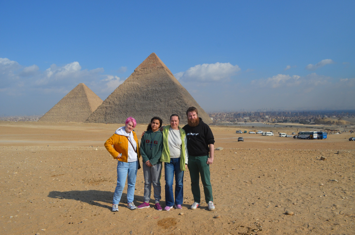 
Excursion to the pyramids
