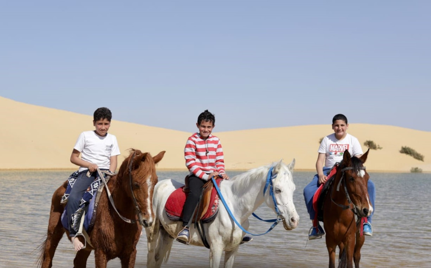 
Horse riding tours at Wadi el-Rayan