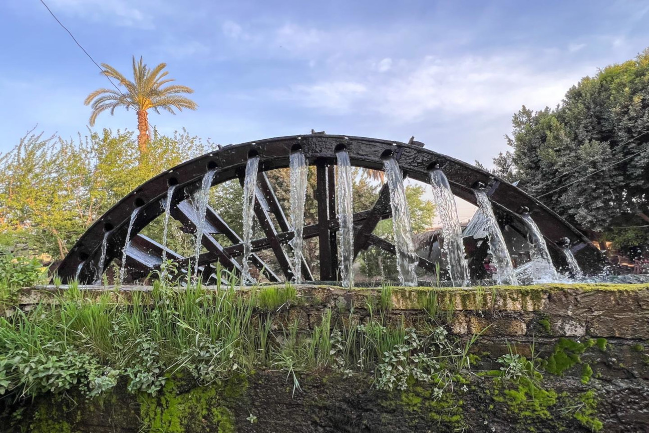 
Fayoum's water-wheels