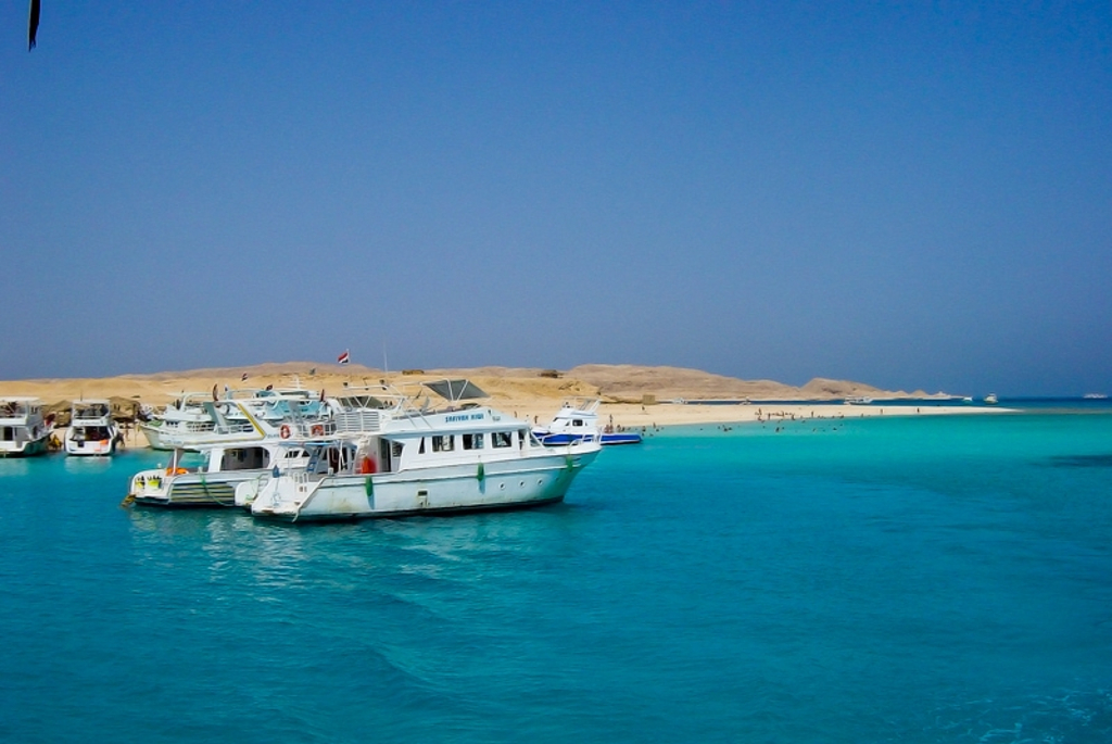 Boat trip to Giftun Island