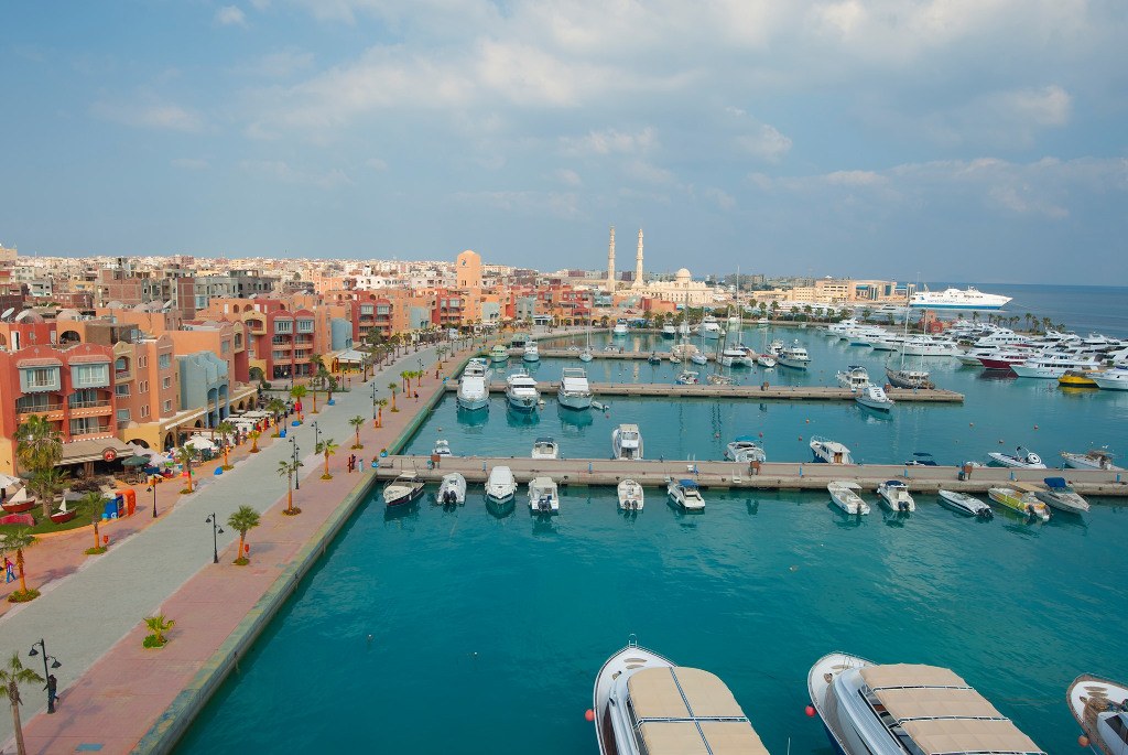  
Puerto deportivo de Hurghada