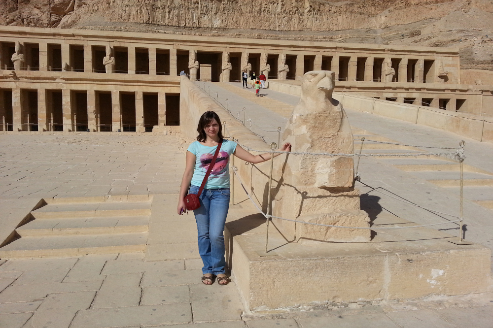 Temple de la reine Hatchepsout à Deir el-Bahari 