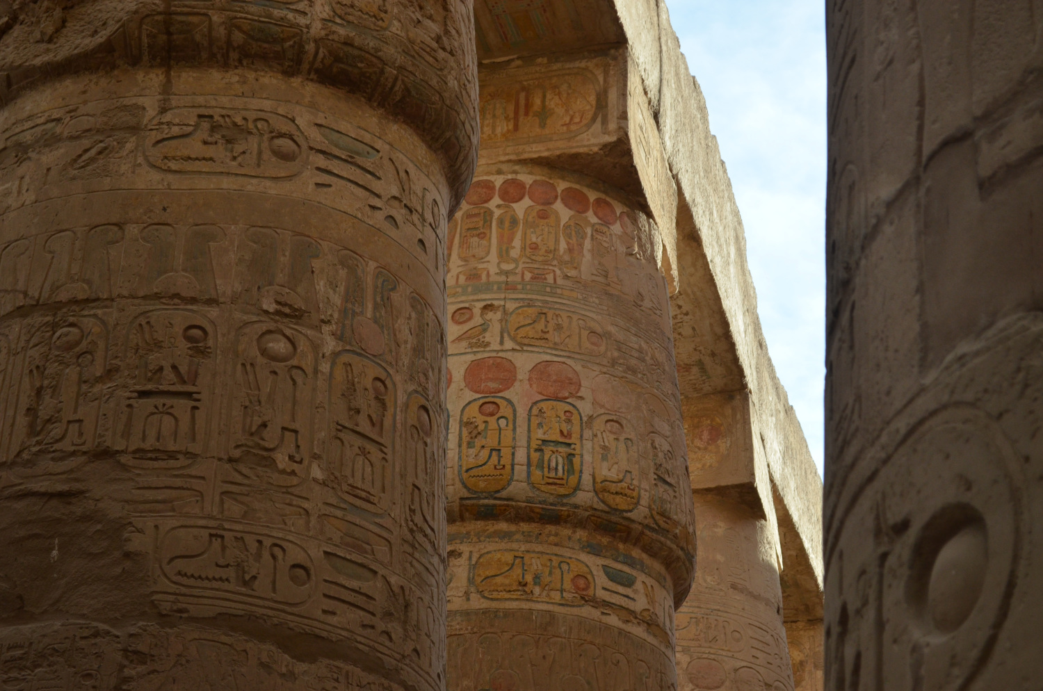 Karnak temple Great Hypostyle Hall 