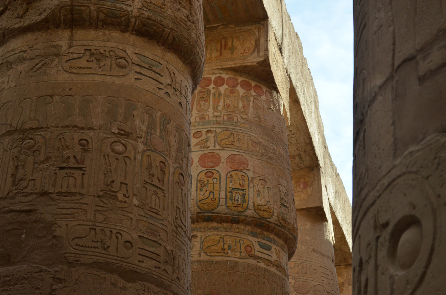 Temple de Karnak Grande salle hypostyle 