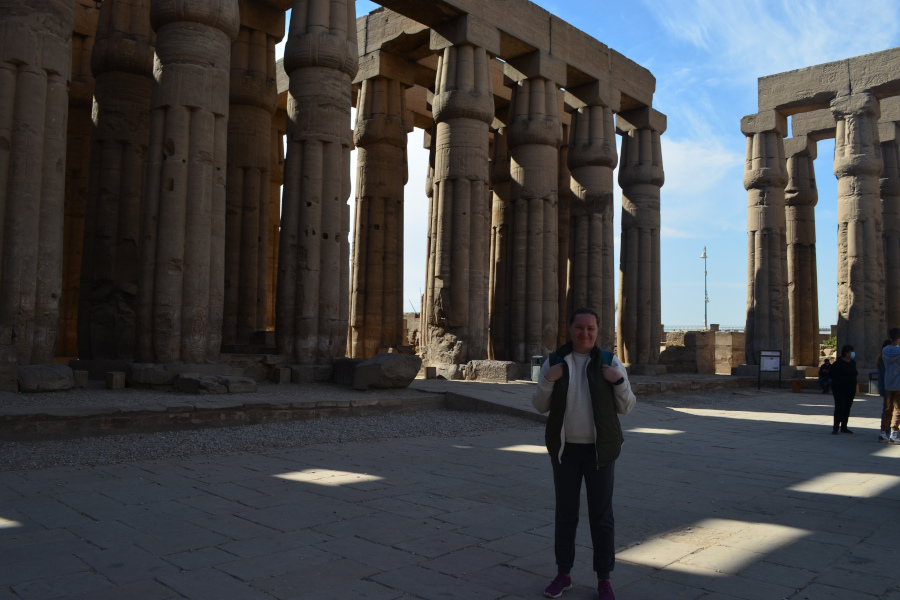 
Excursions in Luxor temple