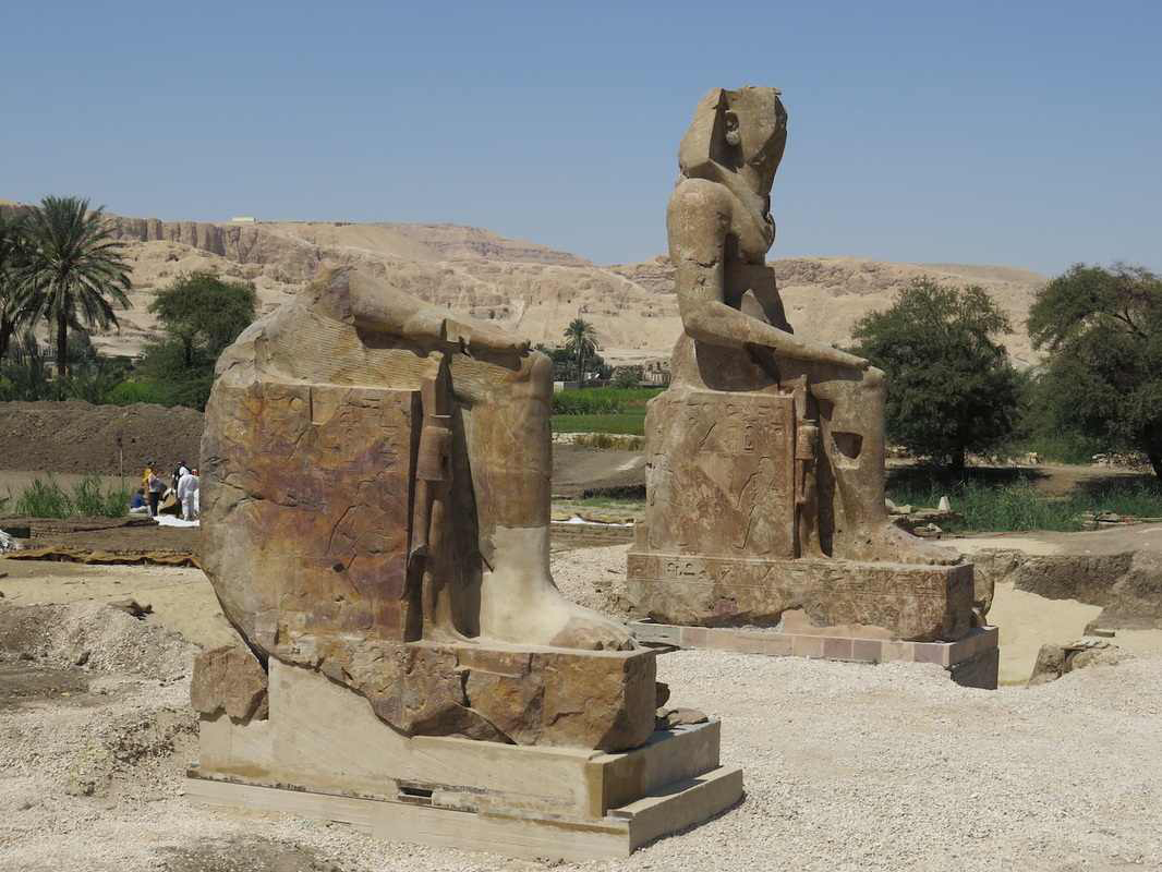 
New Memnon Colossi
