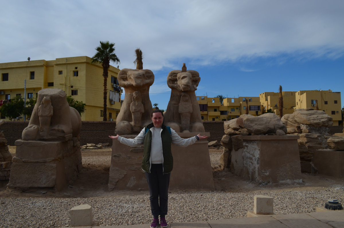
Nueva Avenida de las Esfinges en Luxor