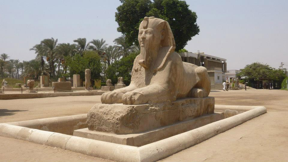 Sphinx d’albâtre à Memphis