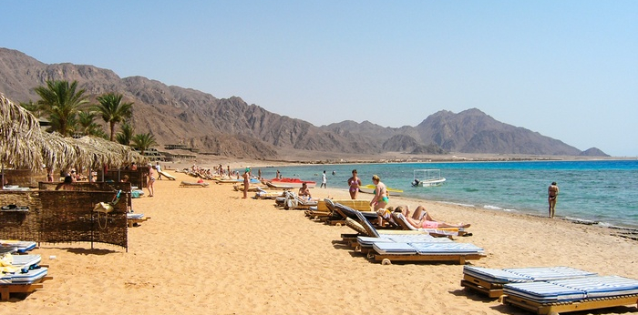 Playa en Taba