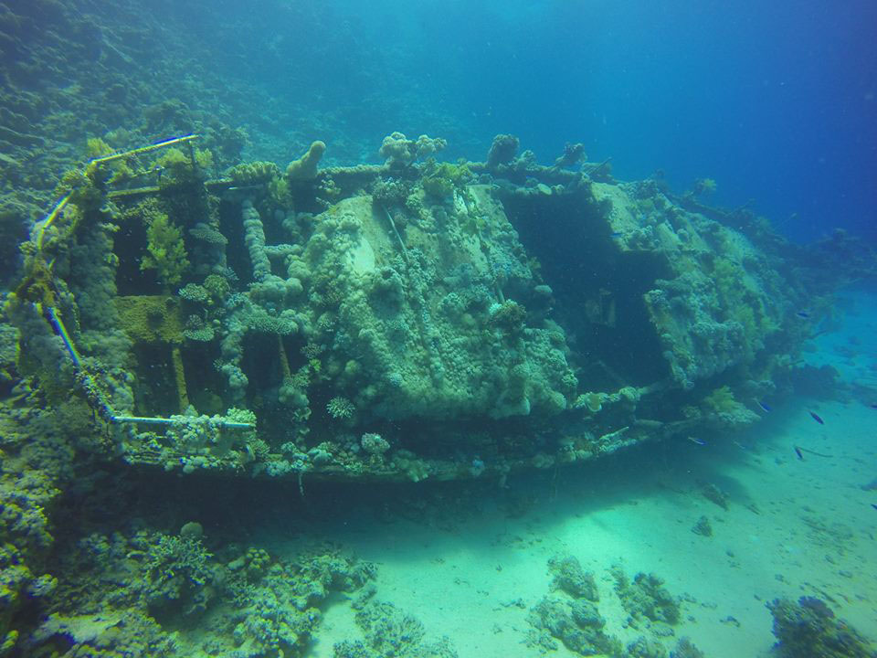 Red Sea ship wreck