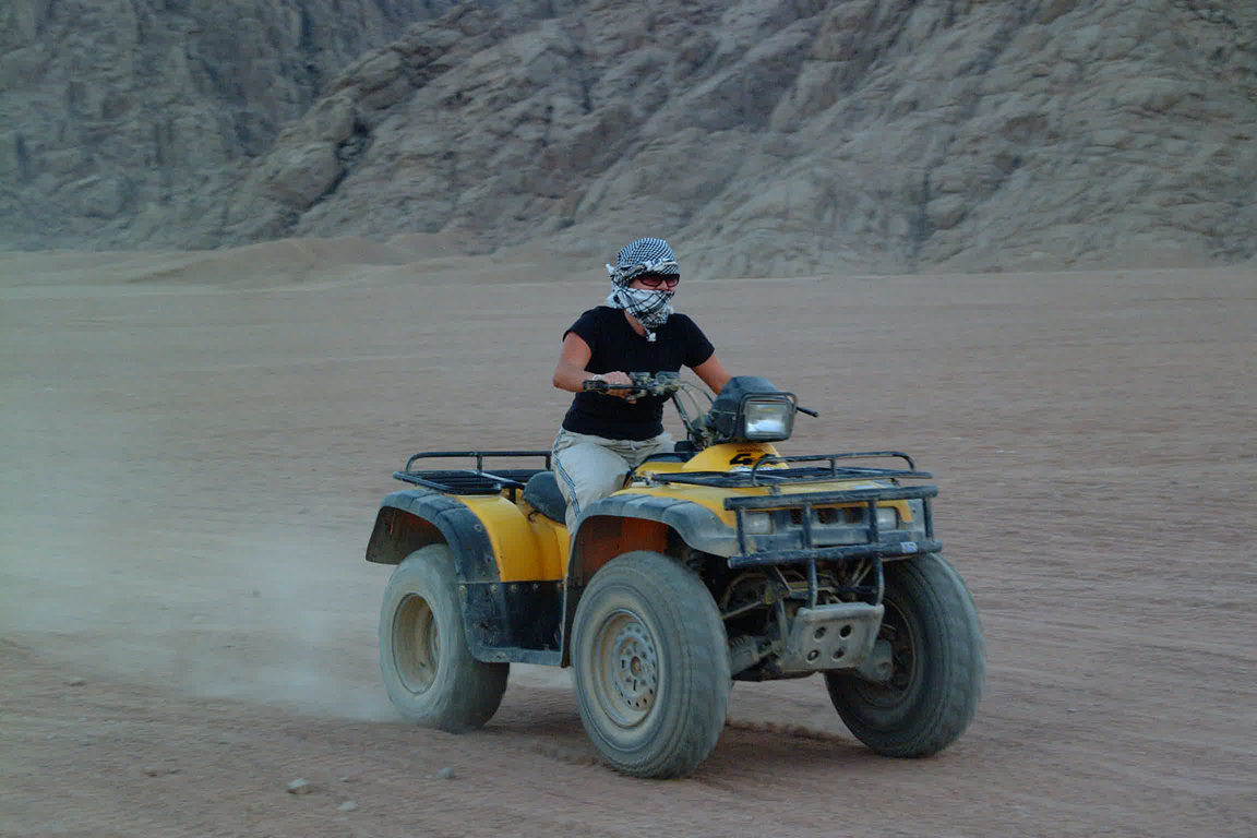 Moto safari en Sharm El Sheikh 