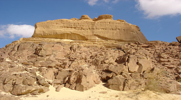 
Белый каньон в Синайской пустыне
