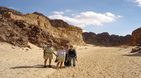 Canyon viaggia sul Sinai 