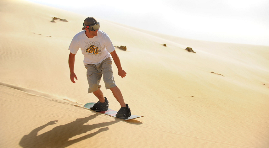 
Sandboarding in Sharm el Sheikh