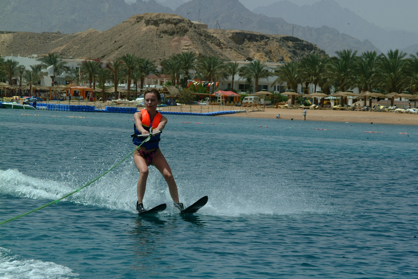 Water-skiing in Sharm el Sheikh