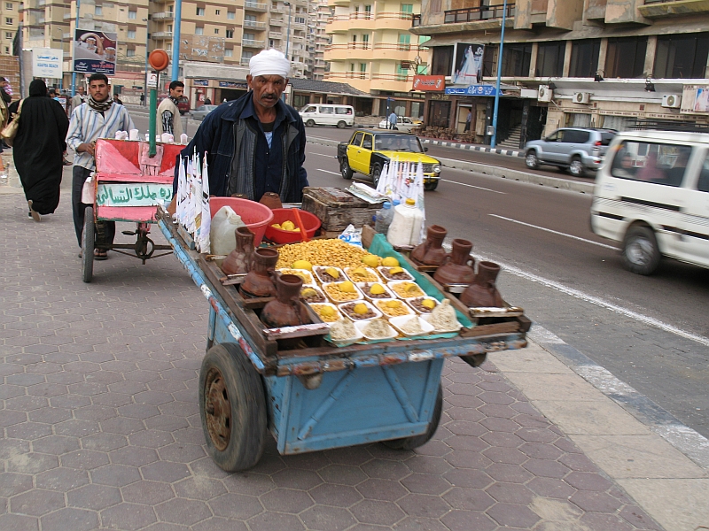  Comida callejera de Lupin en Egipto