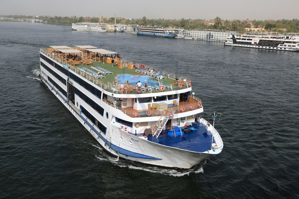 Bateau de croisière Blue Shadow Nile à Kom Ombo 