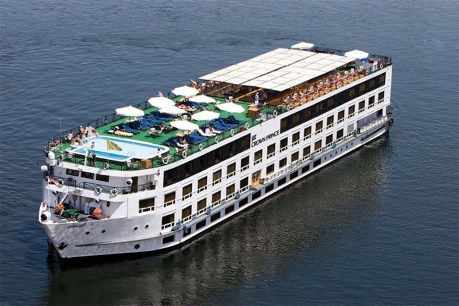 M/S Jaz Crown Prince 5* Deluxe Nile cruise boat