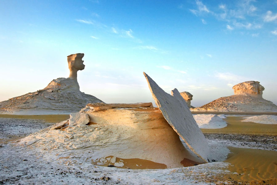 Excursión al desierto blanco de Bahariya