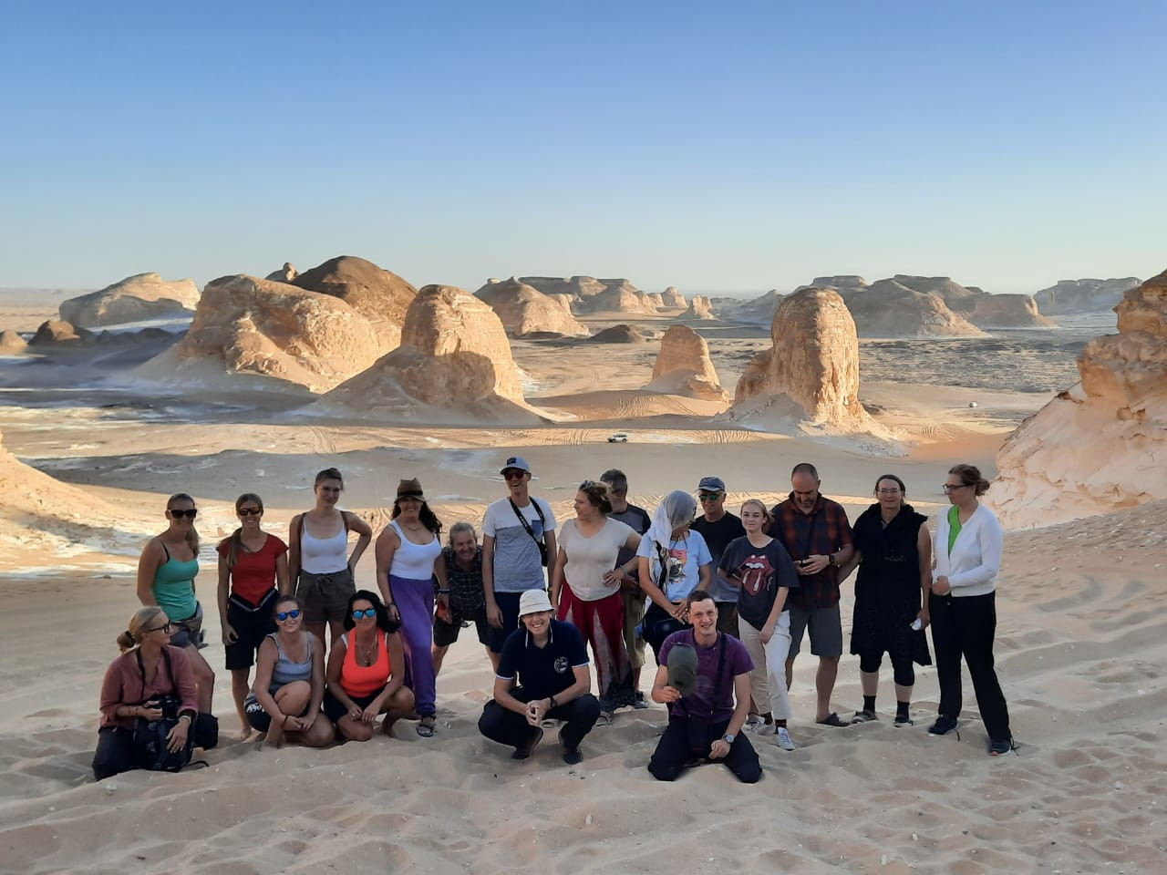 White desert safari tours in Egypt